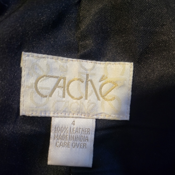 Cache Pants - 100% leather ladies straight leg pants.